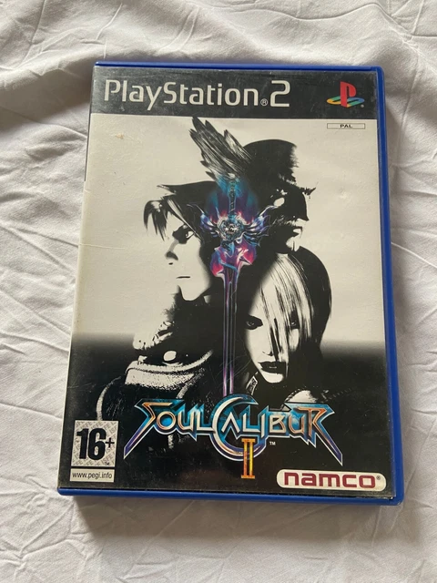 Lot De 2 Jeux PS2 : Soulcalibur 2 Et Soulcalibur 3 - Complets - Occasion Bon état