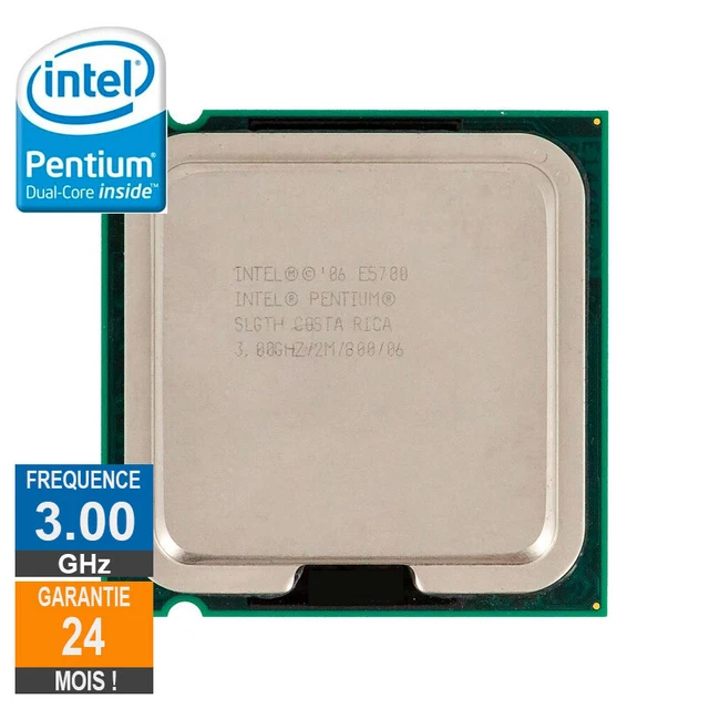 Processeur Intel Pentium 4 630 - 3.00 GHz, Socket 775, Cache 2MB, Occasion Testé OK