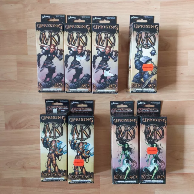 Wizkids - Mage Knight - Uprising - 8x Booster Pack