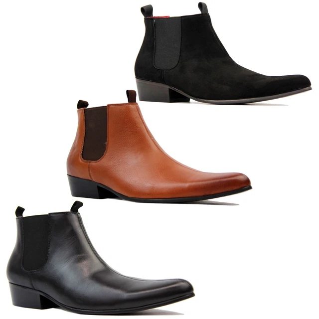STIVALI CHELSEA MADCAP Da Uomo Mod Retro 60 Anni 70 Tacco Cubano Basso Profilo Piedi Leggeri EUR 68 47 PicClick IT