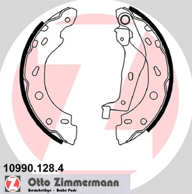 Zimmermann kit ganasce freno 10990.128.4 per Smart Roadster City Fortwo Crossblade