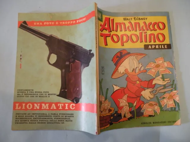 Almanacco Topolino 1967 N° 4 Mondadori Disney Orig. Molto Buono No Bollino