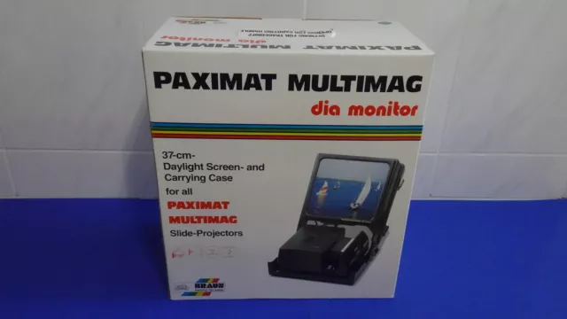 Braun  DIA Monitor - passend für alle Paximat Multimag DIA Projektoren