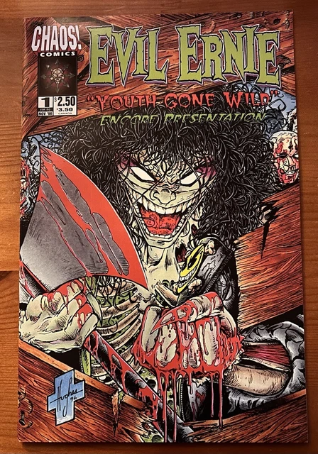 🔥Evil Ernie: Youth Gone Wild #1 Encore 1996 Chaos! comics High Grade Lady Death