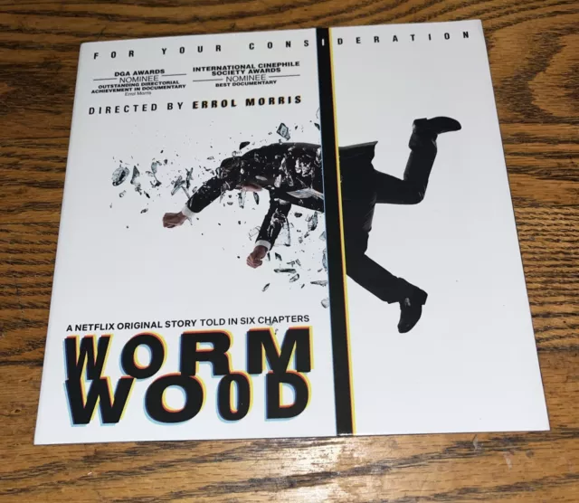 WORMWOOD Complete Series (2-disc, 2018) Netflix FYC Emmy Promo Book (Sarsgaard)
