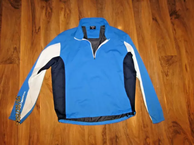 Galvin Grün Windstopper Soft Shell Blau Herren große Golfjacke 1/4 Reißverschluss