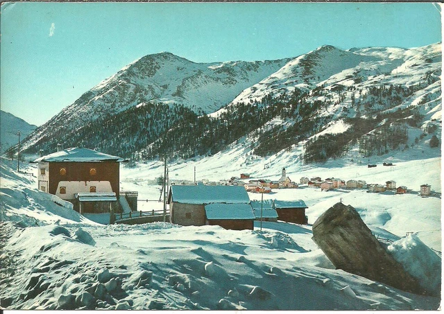 Livigno (Sondrio) San Rocco, Panorama Invernale da Teola, View from Teola