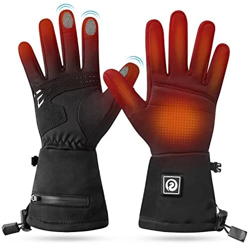 Upgraded Heated Glove Liners for Men Women Rechargeable Electric Battery Heat...