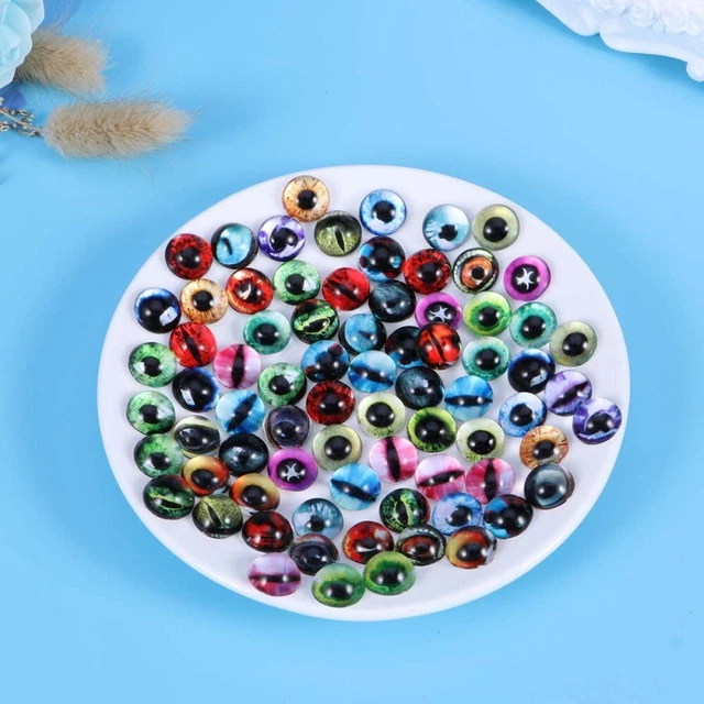 50 Pcs Glas Edelsteine ​​handwerk Flatback-Cabochons Opalschmuck