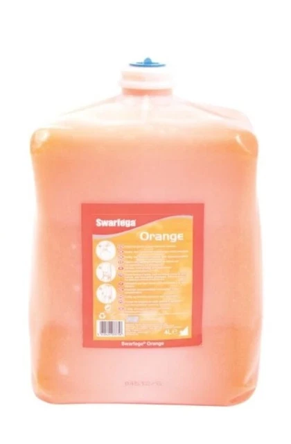 Cartuccia Pulitore Mani Arancione 4L Swarfega Ricarica Litro Sorc4Ltr Officina