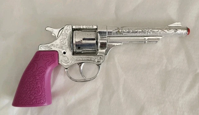 Paire De Pistolets Cowboy à Amorces - GONHER - Jouet Ancien Vintage Espagne
