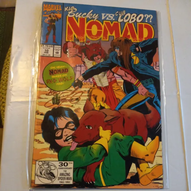 Nomad #10 Marvel Comics 1993 vs. Red Wolf (PREOWN) SEAL I NEVER READ IT