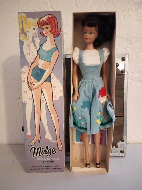 POUPÉE MANNEQUIN MATTEL Barbie Midge vintage 1968 EUR 101,00 - FR POUPÉE MANNEQUIN MATTEL Barbie Midge vintage 1968 EUR 101,00 - FR