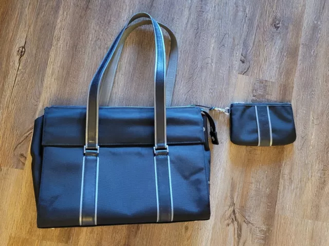 Tumi Carry-on Duffel Travel Bag Ballistic Nylon Weekender Gym Purse w/ Case