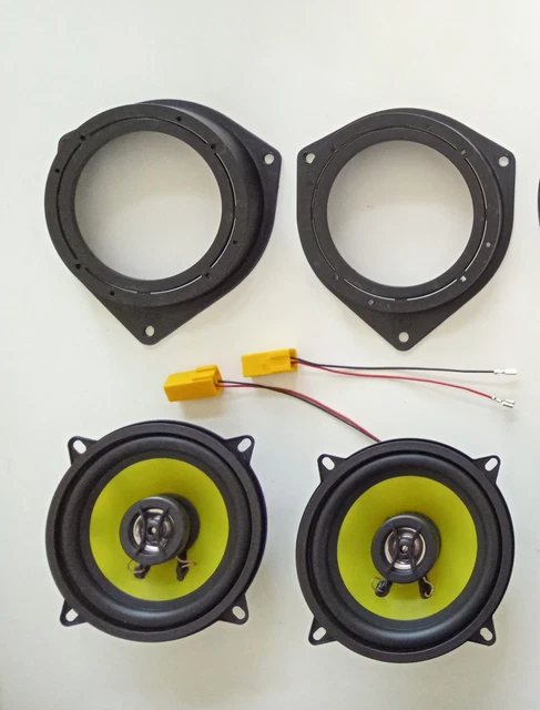 Kit Altoparlanti E Cavi Per Peugeot 307 - Casse Anteriori 16.5 Cm E Posteriori 13 Cm, Completo Per Sostituzione Dal 1999