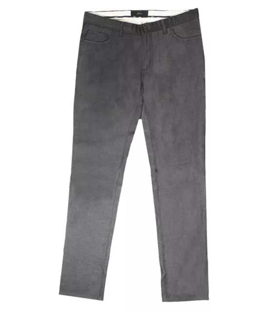 Brioni Men's Graphite Cotton Jeans Meribel Slim Fit, Size 33,37,40 Free Shipping