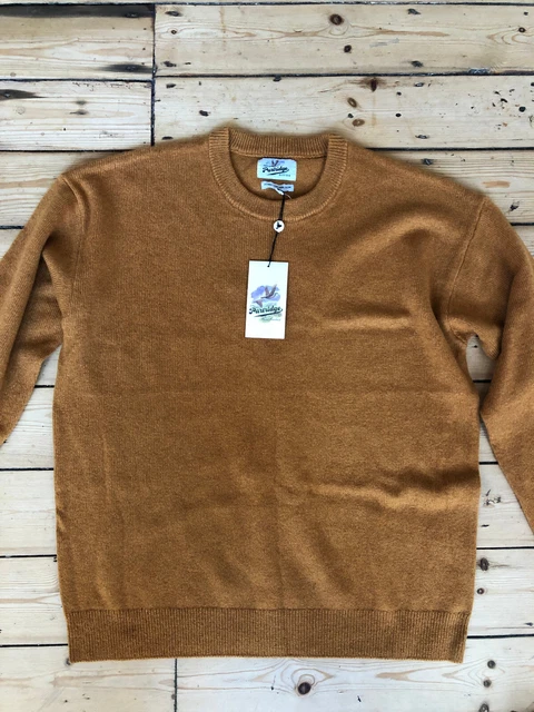 JOHN PARTRIDGE PREMIUM Lambswool Blend Jumper For Men. Large. Bnwt