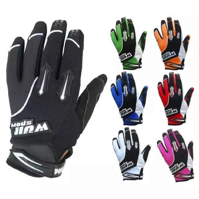 Wulfsport Adult Motocross Stratos Gloves MX Off Road Motorcross Glove