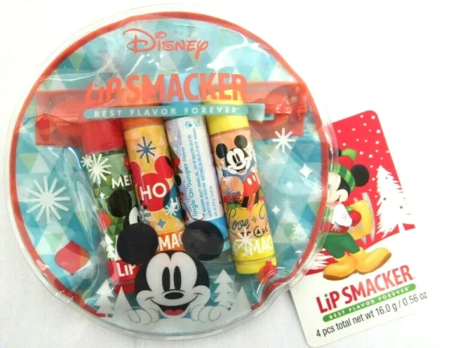 Disney Mickey Mouse Lip Smacker 4 Pack