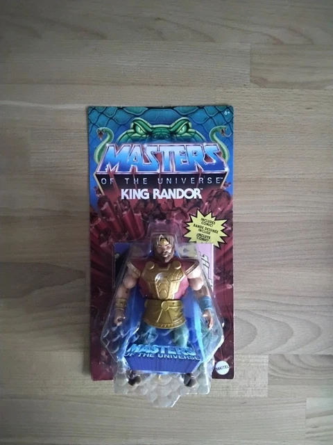 Master of the Universe Origins King Randor 200x Moc/ Neu Wave 13  Unpunched