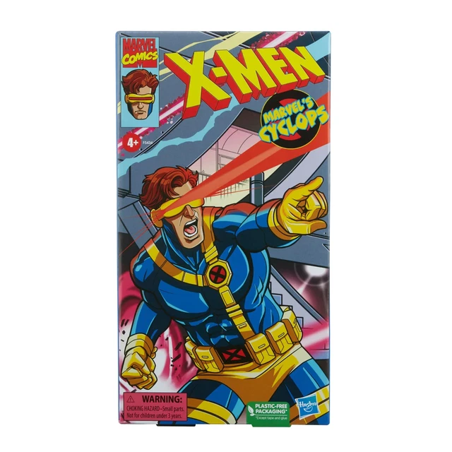 Marvel Legends Series Cyclops 6" Figure - X-Men Comic Design With Build-a-Figure Part