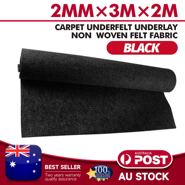 BLACK 3M×2M CAR Carpet Underlay For Nissan Xtrail 2015 T32 SUV