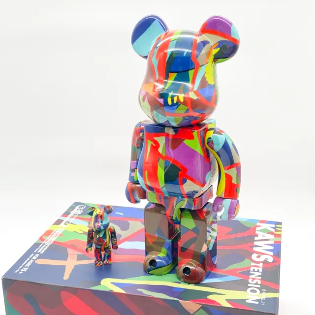 BE@RBRICK KAWS TENSION 100% 400% Bearbrick Medicom Toy 2021