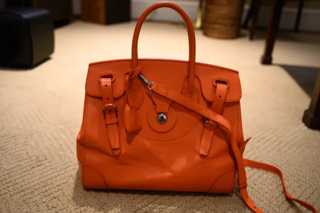 Ralph Lauren Soft Leather Ricky Bag