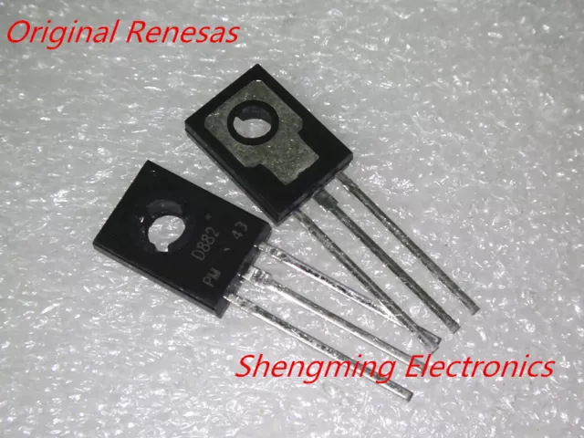 10pcs 2SD882 3A 40V NPN TO-126 transistor original NEC