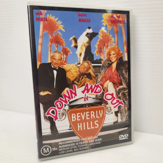 Down And Out In Beverly Hills (DVD, 1986) Region 4