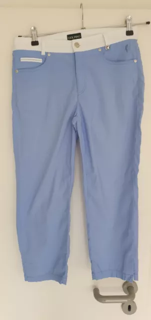 Golfino Damen Golfhose blau, Sommer Gr. 36