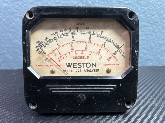 WESTON INDUSTRIAL ANALYZER Model 639 $24.99 - PicClick