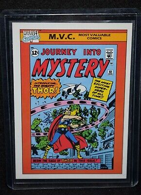 THOR JOURNEY INTO MYSTERY 83 Card #128 1990 Impel Marvel Universe SERIES 1 MVC