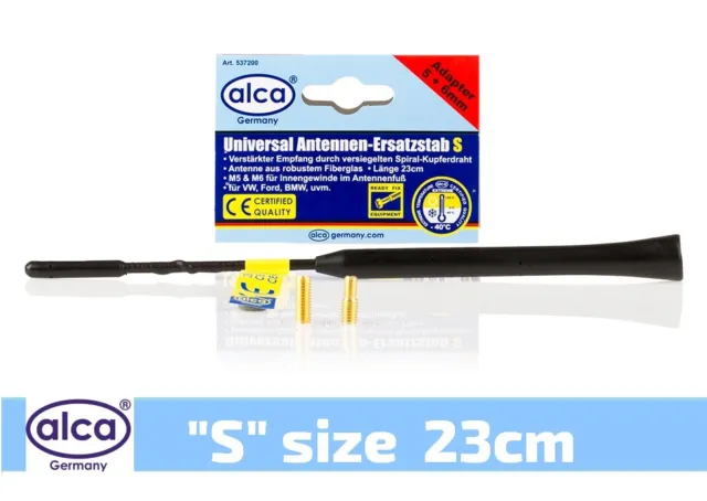 Fits Vw Polo Car Aerial Antenna Am/Fm Bee Sting Roof Mast S 23Cm 9" 2