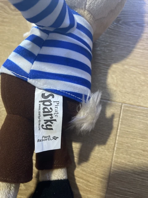 PARKDEAN RESORTS PIRATE Sparky The Rabbit Soft Toy Plush With Tags £8. ...
