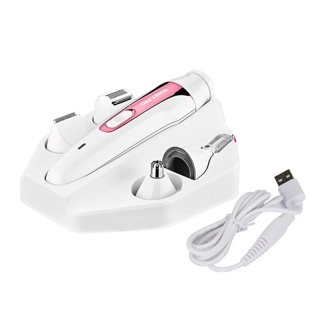 SONAX PRO 5 In 1 Elektrorasierer Männer Bartschneider Wiederaufladbare Wasserdic