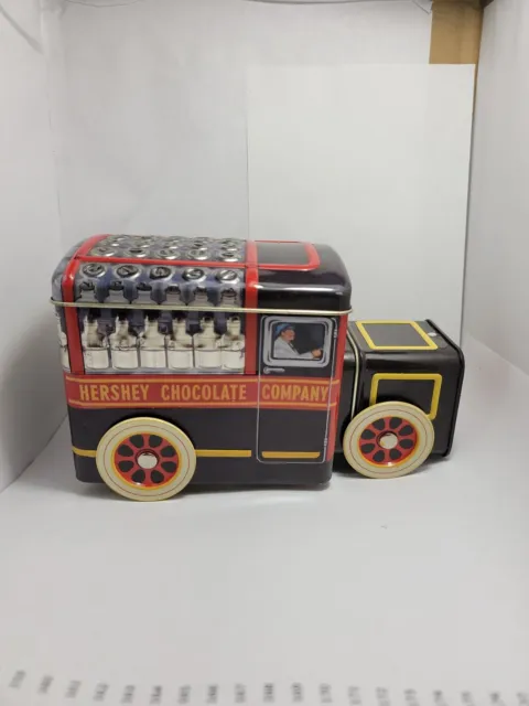 vintage Hershey Chocolate Company’s Vehicle Series Milk Truck Tin Canister 2000s