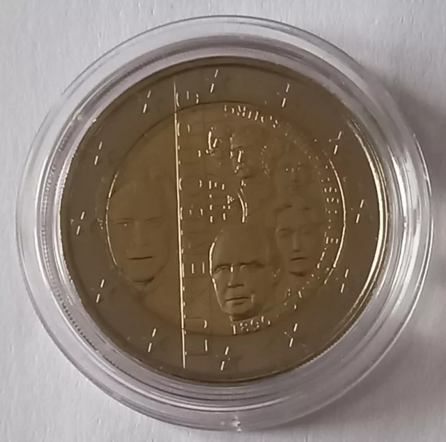 2 Euro COMMÉMORATIVE LUXEMBOURG 2015 - DYNASTIE NASSAU NEUVE ☆☆SOUS CAPSULE