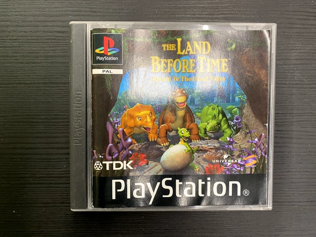 La Course Des Dinosaures – Le Petit Dinosaure Sur PS1/PS2 – Complet, Boîtier Abîmé