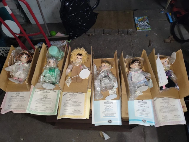 THE ASHTON DRAKE GALLERIES-PRECIOUS MOMENTS-WIZARD OF OZ-DOLLS Lot of 6