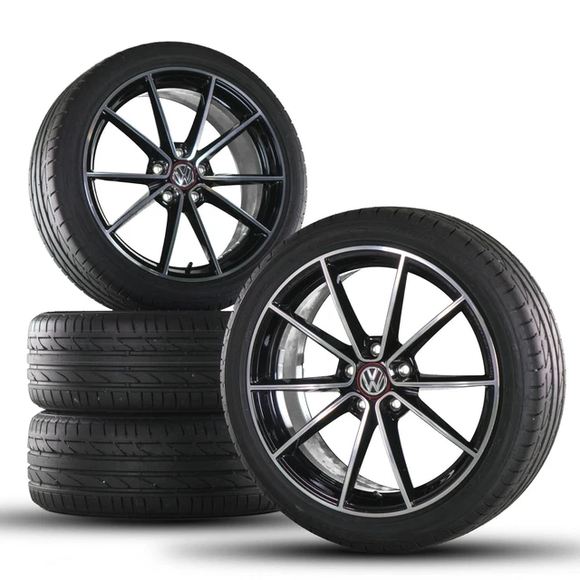 VW 18& RIMS Golf 7 VII GTI Clubsport Belvedere Alloy wheels Normal tyre ...