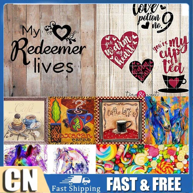 5D DIY Full Round Drill Diamond Painting Cross Stitch Embroidery Home Decor Gift
