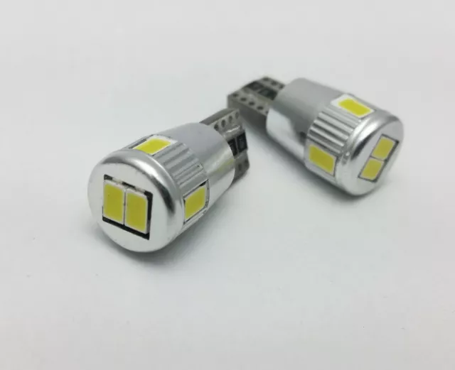 T10 W5W 501 6 SMD LED LATÉRAL INTÉRIEUR CAN OBC SANS ERREUR NEUVES ampoules C