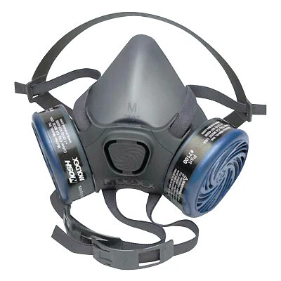 7800 Series Premium Silicone Half Masks, Medium, Silicone Moldex 7802