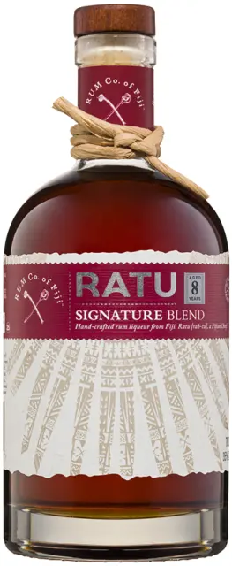 Rum Co. Of Fiji Ratu 8 Year Old Signature Rum Liqueur 700ml Bottle
