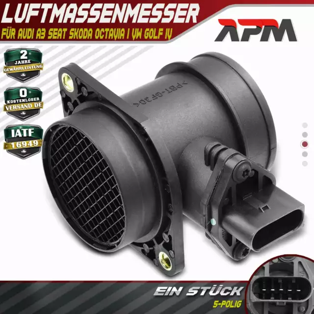 Luftmassenmesser für Audi A3 A4 TT Seat Leon Skoda Octavia I VW Golf IV Passat