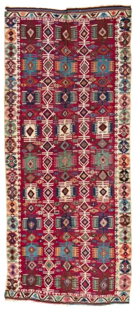 Antique Reyhanli Kilim Turkey, 19th century (around 1890) Good Condition