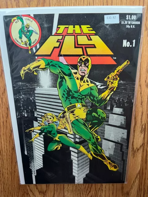 The Fly #1 Red Circle Comics Group 8.0 E31-32