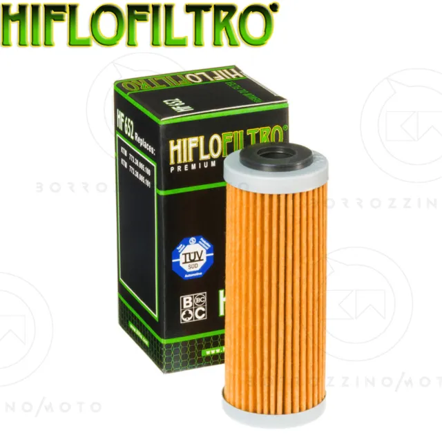 Filtro Olio Hiflo Hf652 Tipo Originale Husqvarna Fe450 2017-2018