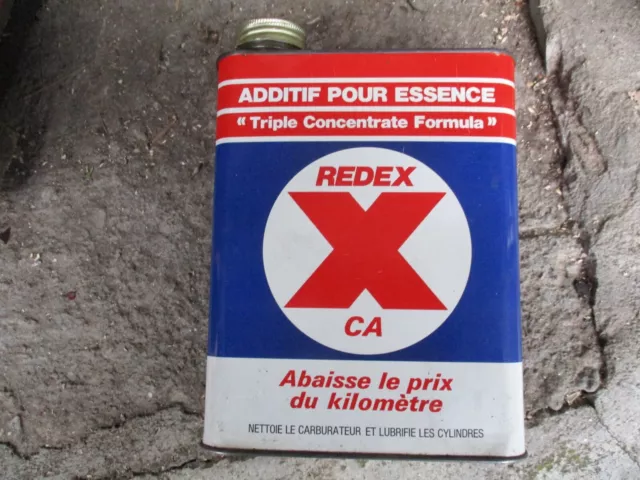 ancien bidon redex additif pour essence